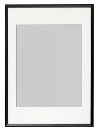 Marco Magnético Color Negro 72x52 cm