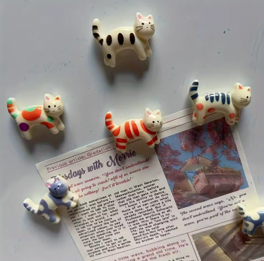 Set de 3 Imanes Decorativos Gatitos