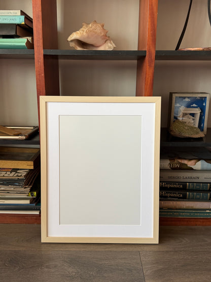 Marco Magnético Color Madera 52x42 cm