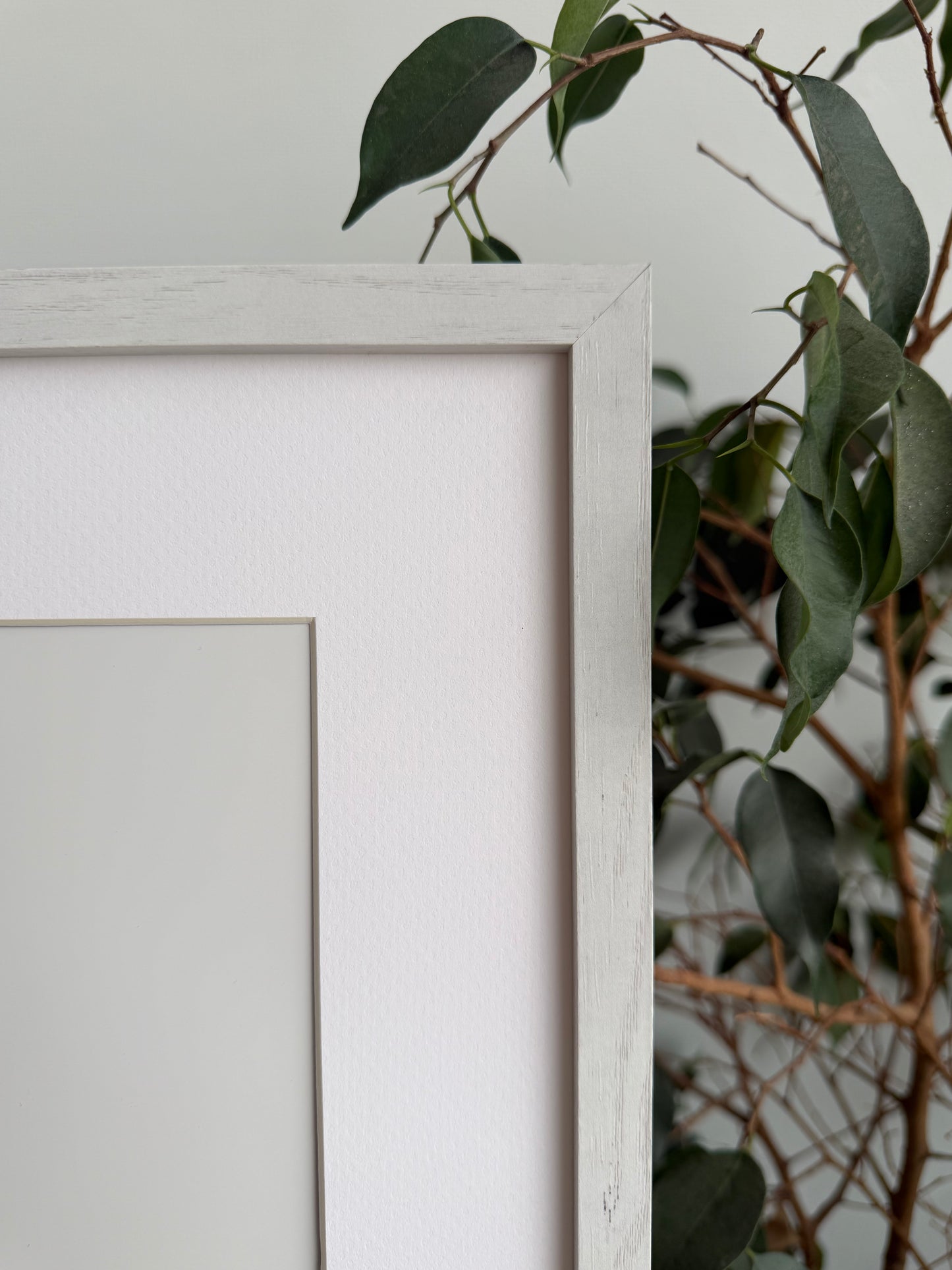 PREVENTA - Marco Magnético Color Blanco Vintage 52x42