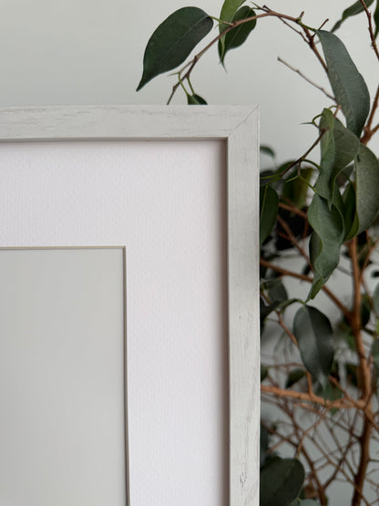 PREVENTA - Marco Magnético Color Blanco Vintage 52x42